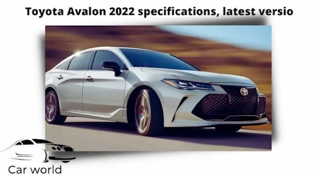 Toyota Avalon 2022: Final Edition
