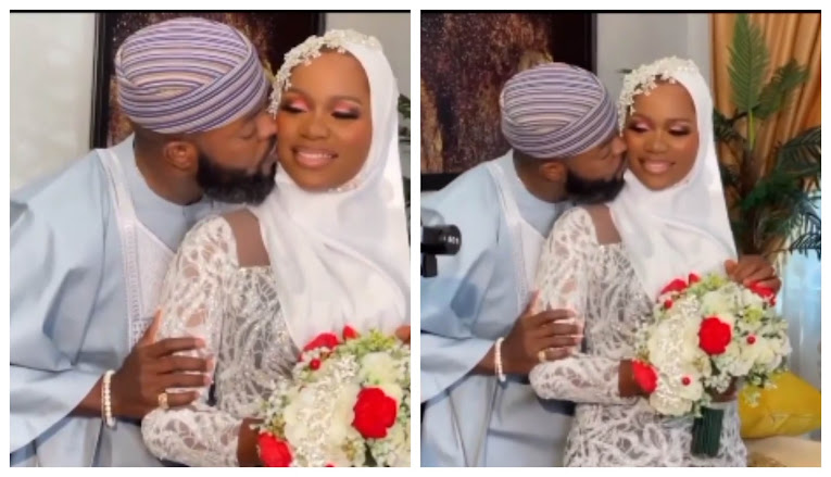 Actor Yomi Gold Bans camera as he secretly marries another wife (Video)