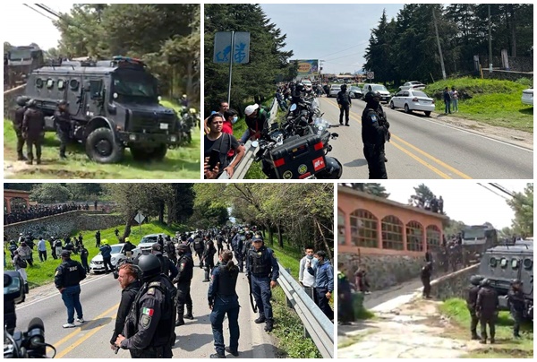 14 detenidos en operativo de la SSC en Topilejo