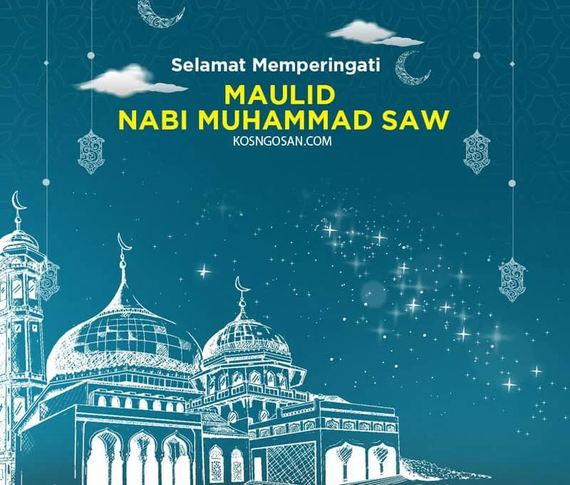 contoh spanduk maulid nabi