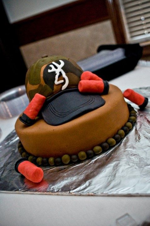 hunter birthday cake