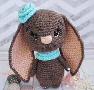 PATRON GRATIS CONEJO AMIGURUMI 47800 🐰