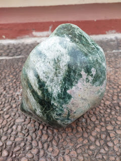 Bahan Batu Biseki Giok Jadeite Jade RJD008 Jumbo Polish Natural Kolektor Item