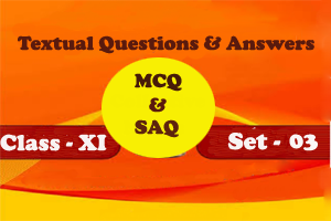 Class XI (Practice Set – 03) MCQ & SAQ