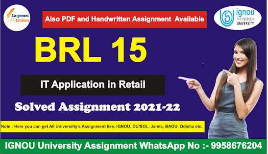 ignou bbarl solved assignment; bbarl books; bbarl notes