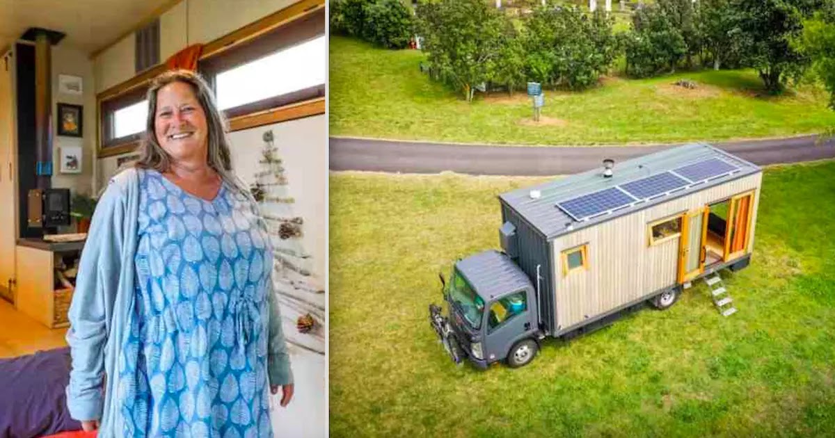 Woman In New Zealand Shows Inside Her Amazing Transportable Tiny Home