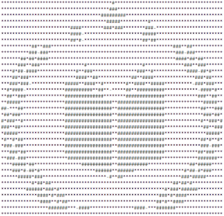 image to ascii output