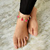 Beads anklets