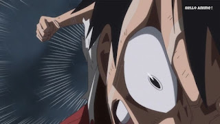 ワンピースアニメ WCI編 824話 ルフィ かっこいい Monkey D. Luffy | ONE PIECE ホールケーキアイランド編