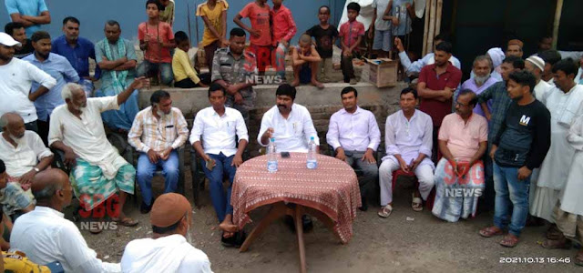 Rajmahal MP Vijay Hansda visited the area: orders for solution given to higher officials