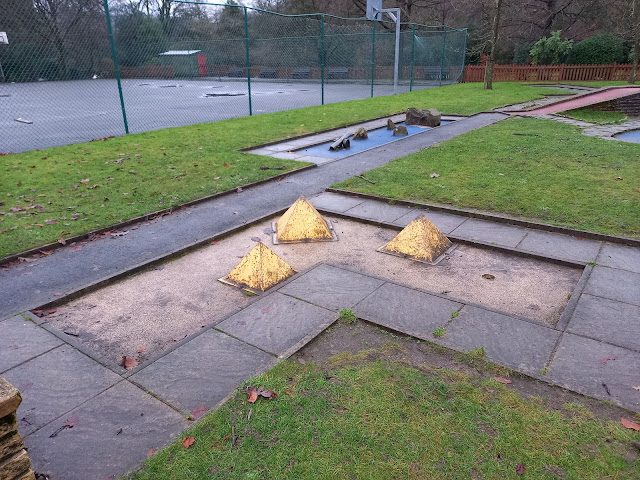 Crazy Golf at Manor Park in Glossop