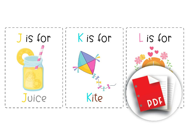 Free PDF Alphabet Flashcards