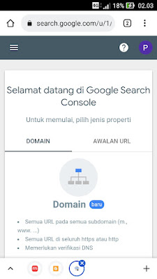 Cara Mendaftar & Verifikasi Blog ke Google Webmaster Tools