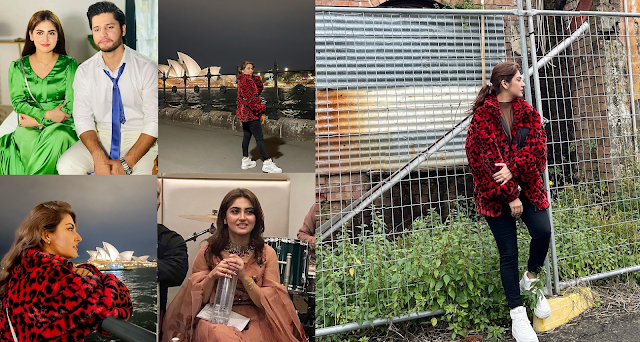 Unseen Photos Of Hiba Bukhari & Arez Ahmed From Their Vacation In Australia