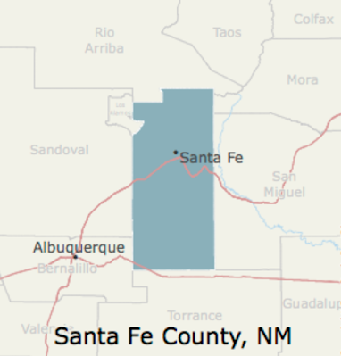 Santa Fe County ZIP Code