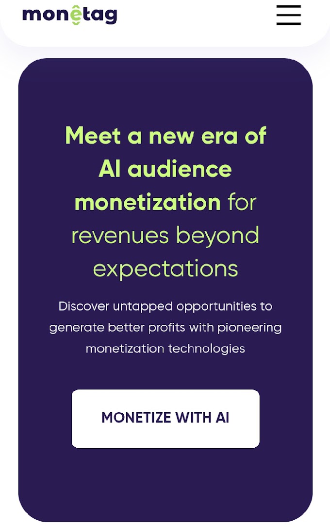 For App owners and bloggers:Monetize Every Audience(website traffic) Type with Monetag