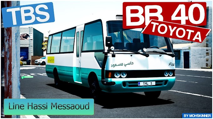 Tourist Bus Simulator - Repaint Line Hassi Messaoud - Alger