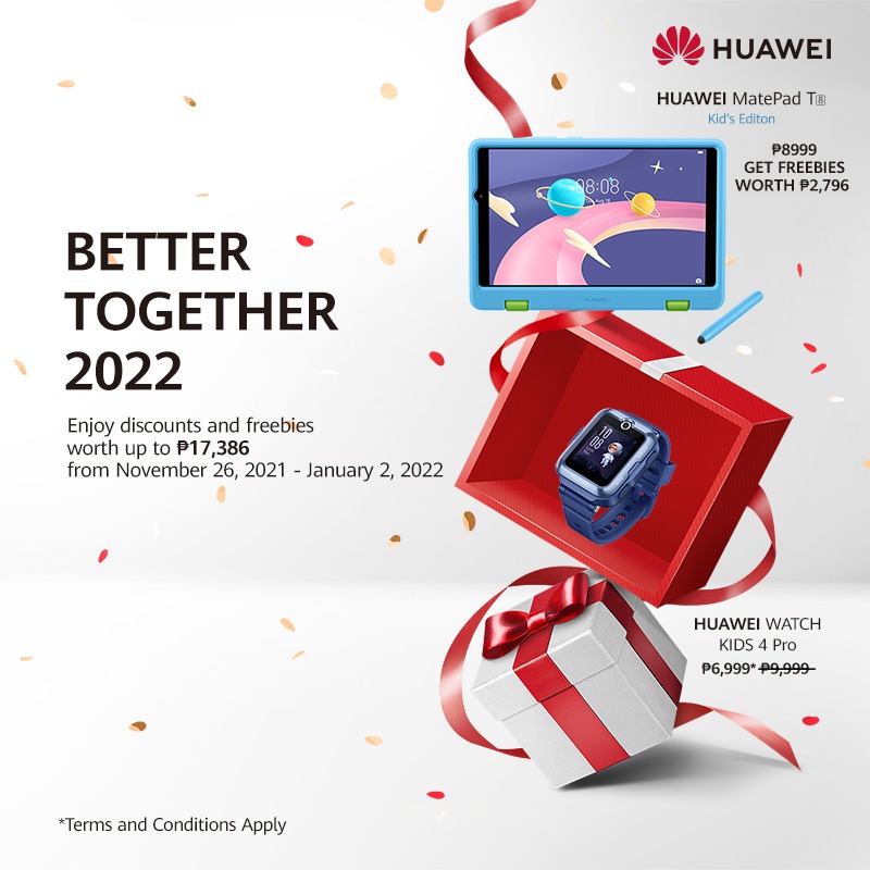 Huawei Better Together 2022 Christmas Promo