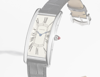 réplique Cartier Tank Cintree Platinum 2023