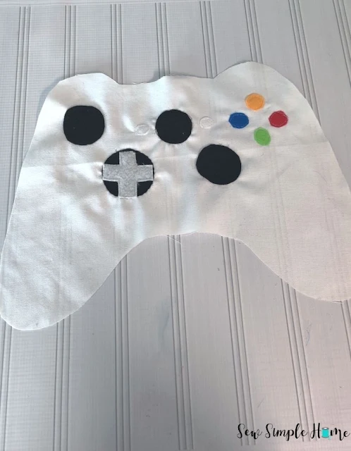 video game controller pillow