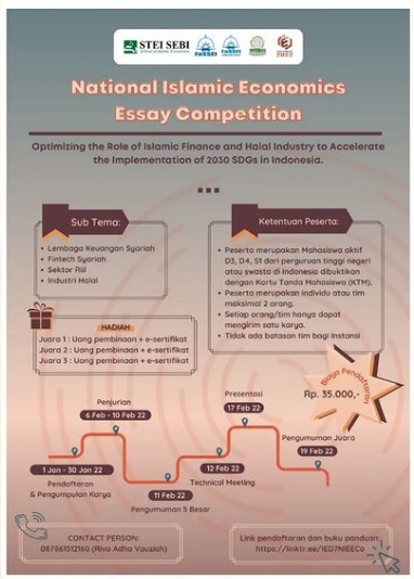 Islamic Economics Days 7 2022 Proudly Present Debat Ekonomi Syariah Nasional Islamic Economics