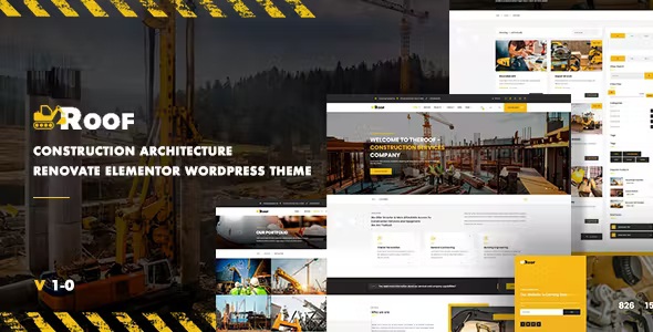 Best Construction And Architecture WordPress Theme