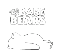Ice Bear coloring page