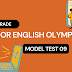 2ND CLASS || JUNIOR ENGLISH OLYMPIAD || MODEL TEST 09 || AIMS INDIA