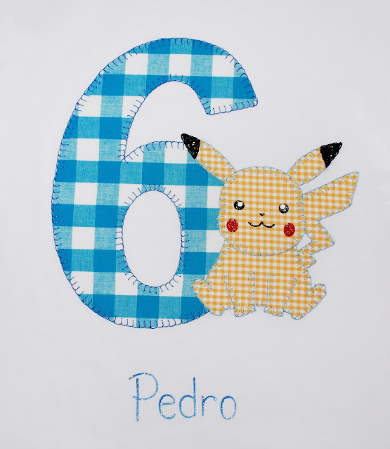 camiseta cumpleaños Pikachu