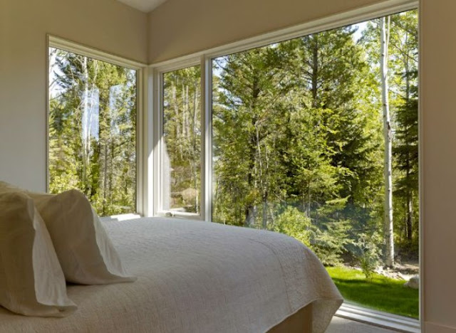 big window design for bedroom