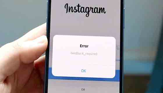 تعليم 5 طرق لإصلاح خطأ Feedback Required على Instagram
