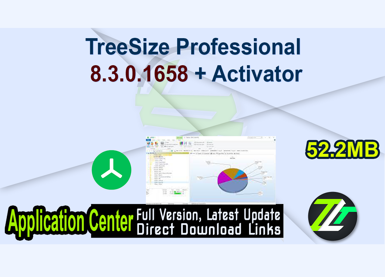 TreeSize Professional 8.3.0.1658 + Activator