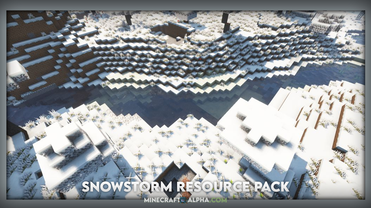 Minecraft Snowstorm Resource Pack 1.18.1