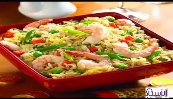 Thai-style-rice-with-shrimp-and-vegetables