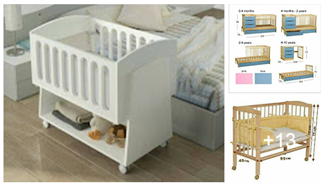 Planos de cunas de madera para bebés