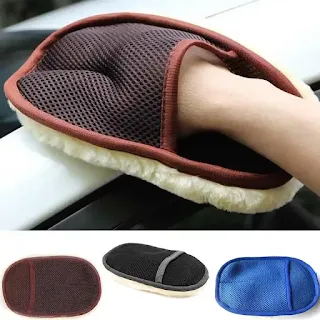 Microfiber fleece Cleaning Cloth Glove Hown - store