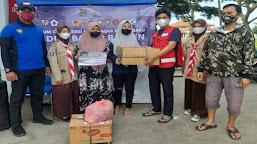 Mekar Baru Bergerak, PMI Bersama Organisasi Lain Galang Donasi untuk Korban Banjir Kota Serang