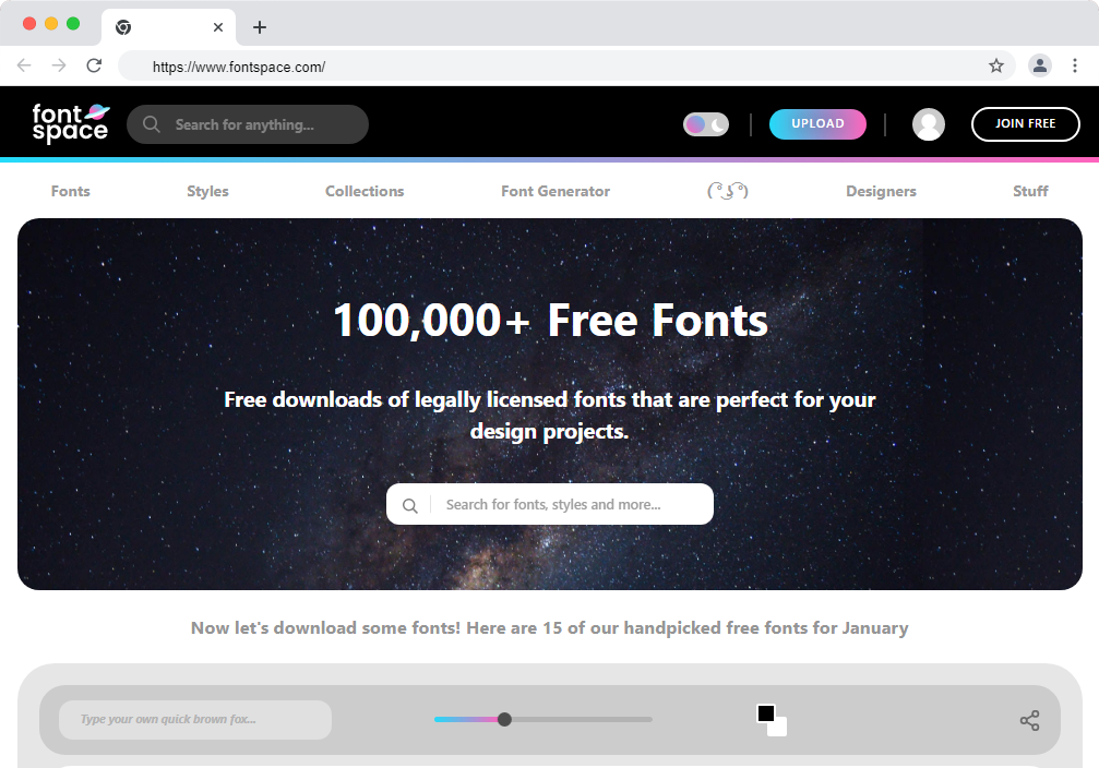 5 Best Font Sites for Designers (Free & Paid)
