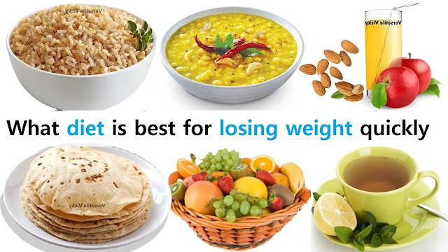What diet is best for losing weight quickly?