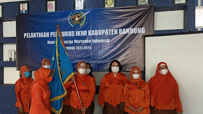 Kepengurusan IKWI Kabupaten Bandung Resmi di Lantik 