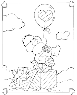 Care Bears Characters Drawing to Color