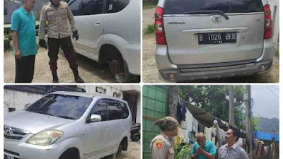 Polsek Ciawi Tindak Lanjut Berita Viral Terkait Dugaan Pencurian Ban Mobil di Kp Gadog Ciawi
