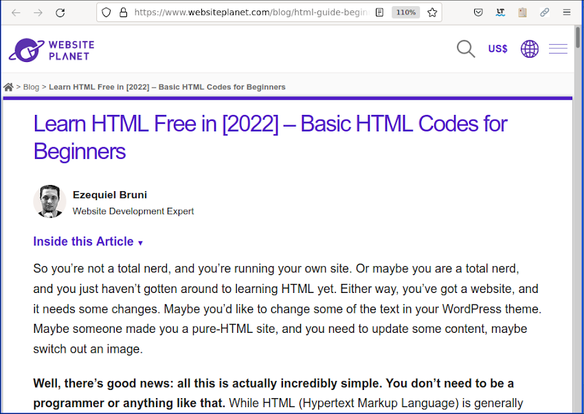 Learn HTML Free in [2022] – Basic HTML Codes for Beginners