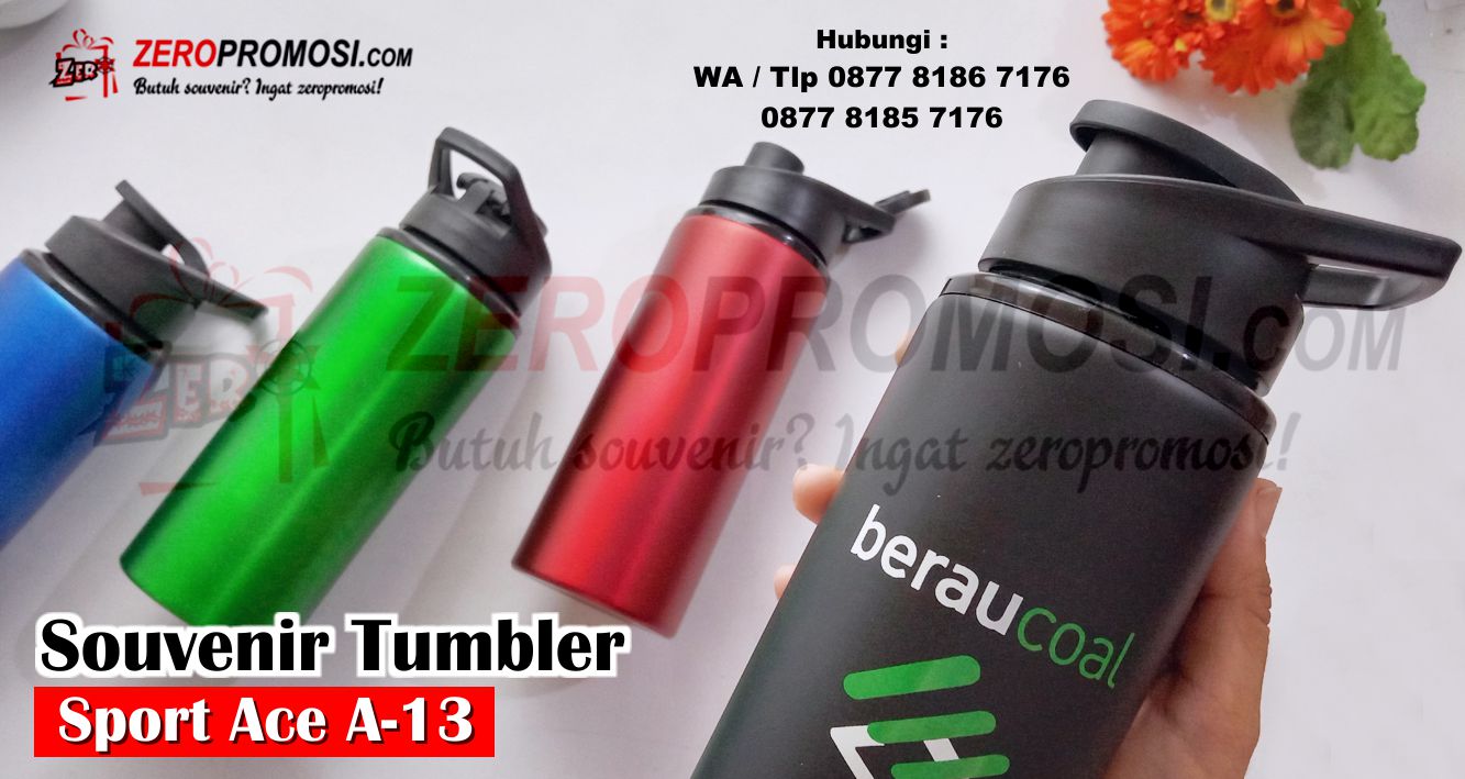 Souvenir Custom Botol Minum Ace Sports A-13, JUAL SOUVENIR BOTOL /THUMBLER BOTTLE SPORT ACE A13, Botol Sport Ace 630ML A13, Souvenir Tumbler atau Botol minum Ace  A-13, Souvenir Botol Minum Ace Alumunium A-13 Promosi