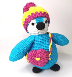 PATRON GRATIS PINGUINO AMIGURUMI 49962 🐧