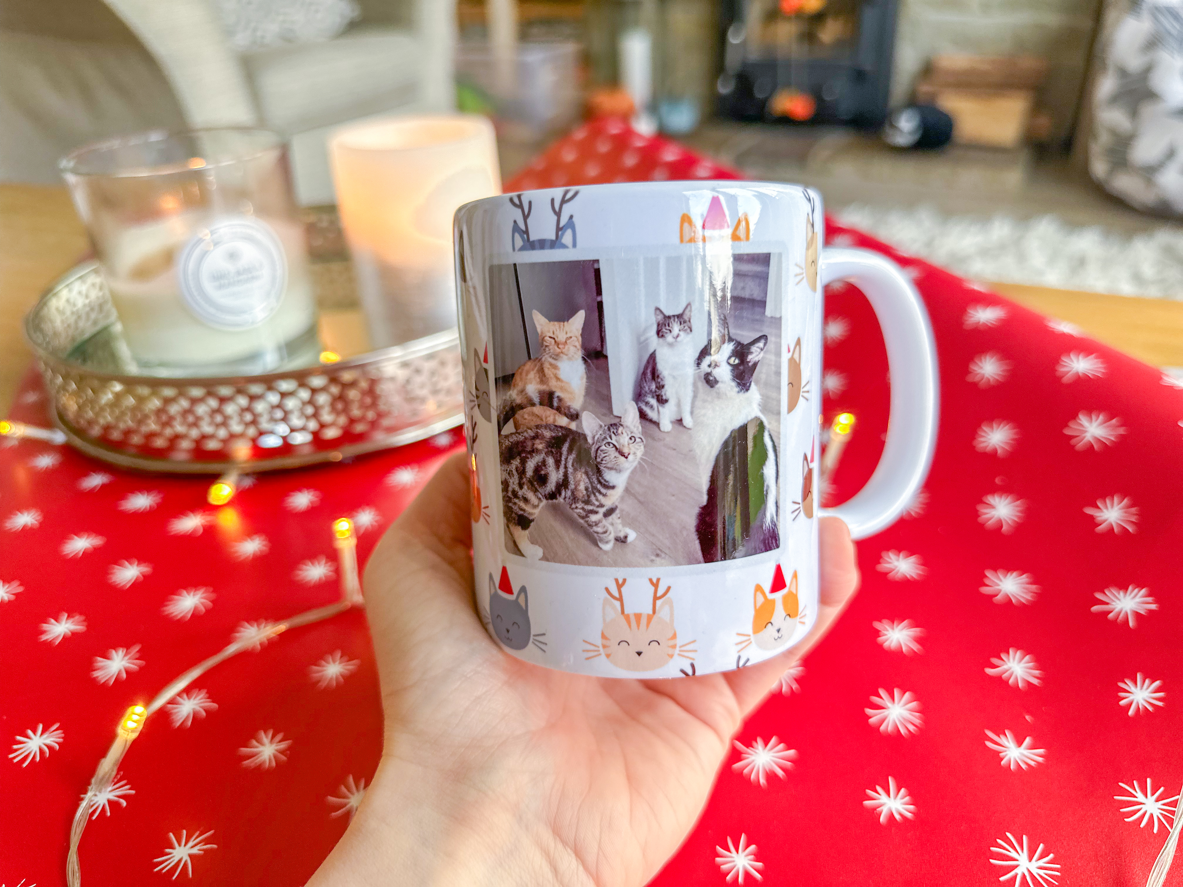 personalised Christmas gifts, Christmas mug personalised