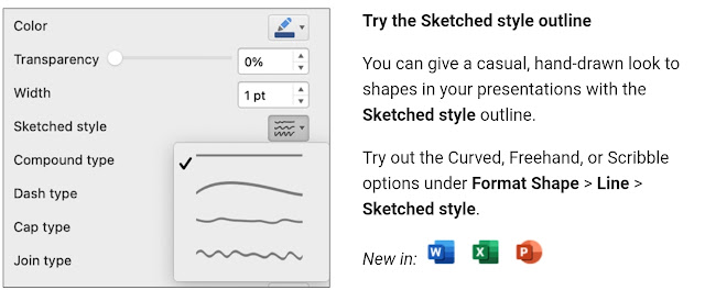 inking on a slide