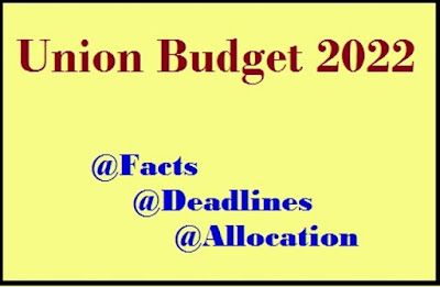 Union Budget 2022: Highlights of Fund Allocations, Fixed Deadlines and Important Facts