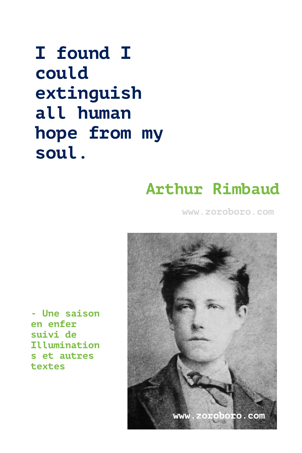 Arthur Rimbaud Quotes. Arthur Rimbaud Poems, Arthur Rimbaud Poetry. Arthur Rimbaud Books Quotes. Arthur Rimbaud