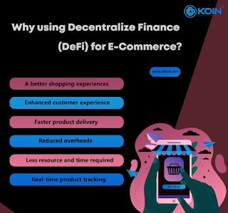 Using Decentralized Finance for E-commerce